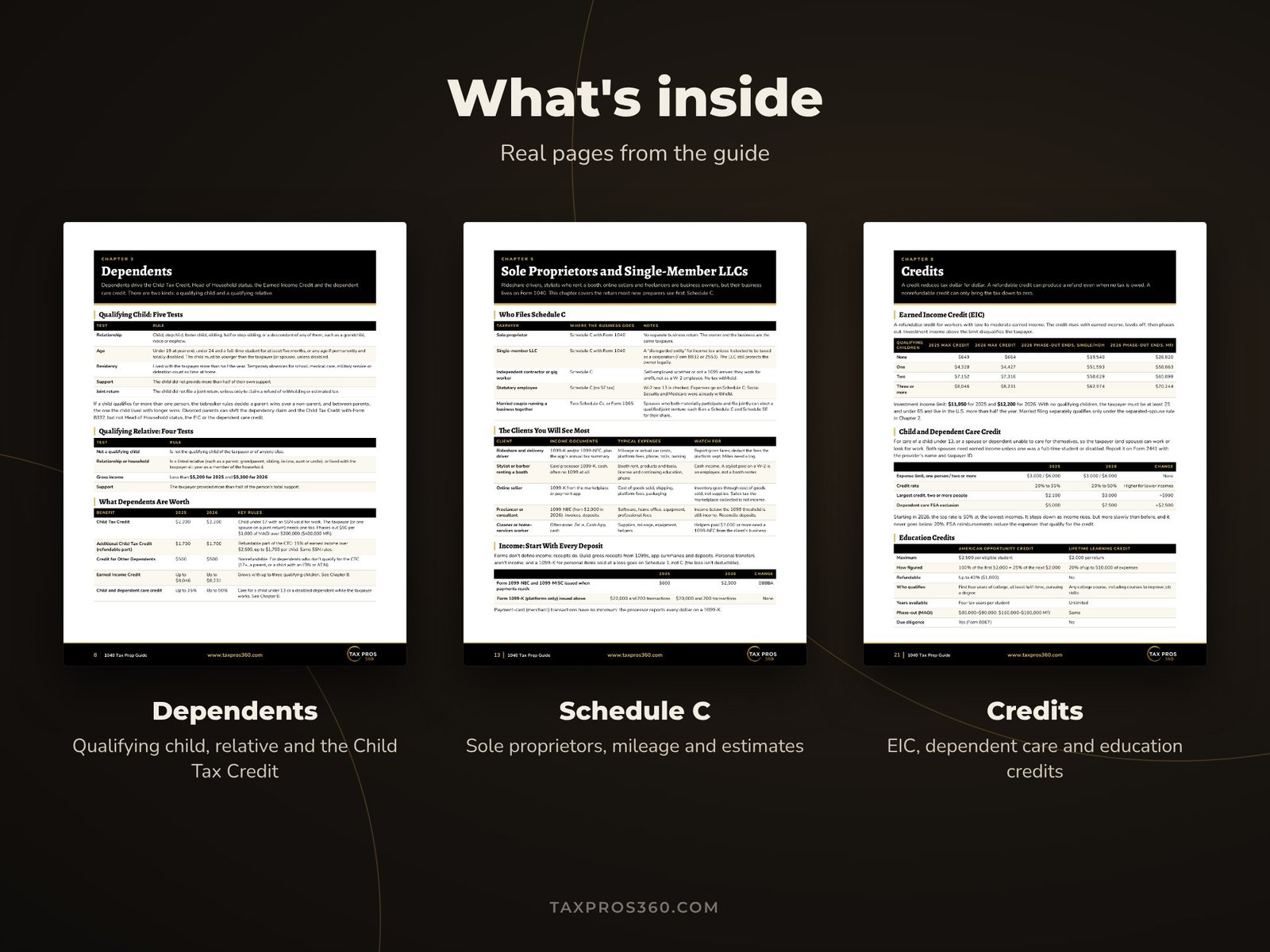 1040 Tax Prep Guide 2026 — preview 2