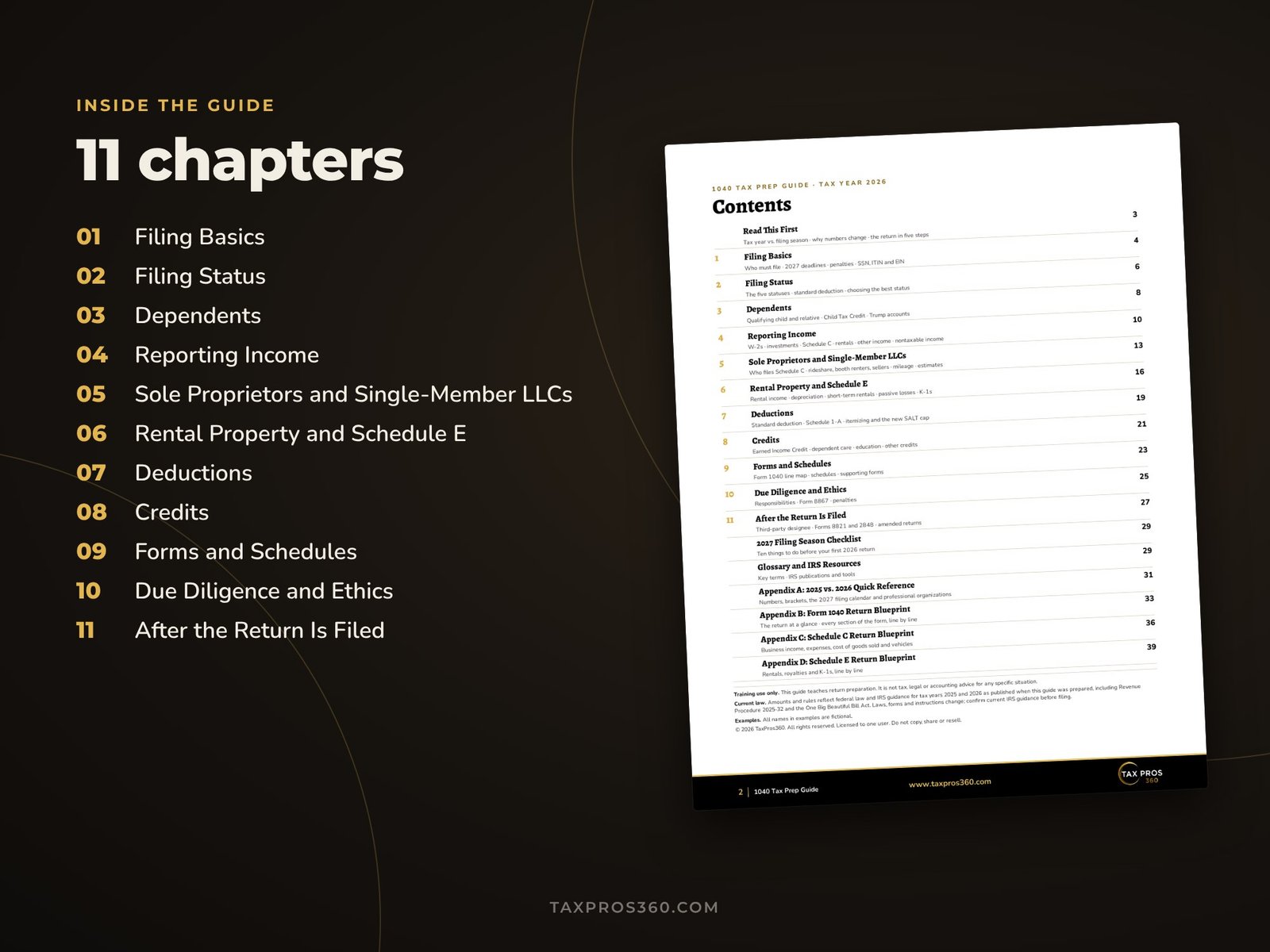 1040 Tax Prep Guide 2026 — preview 3