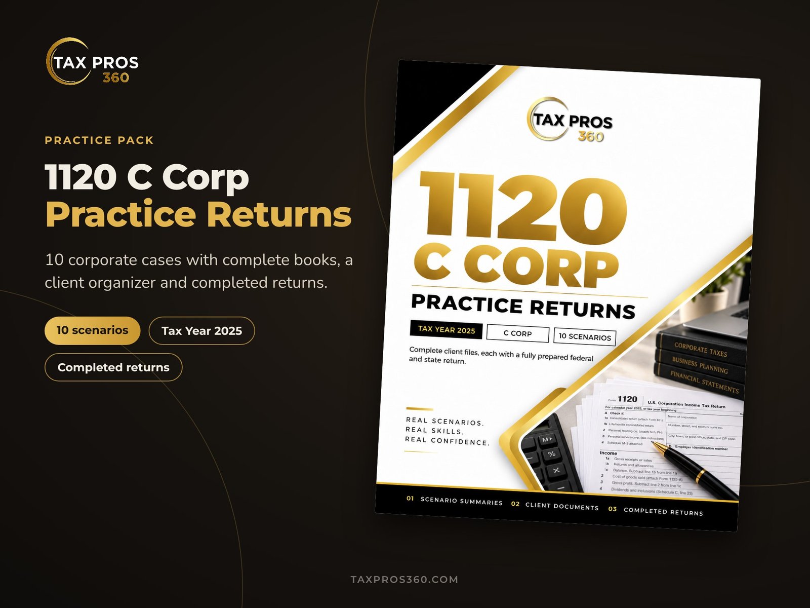 1120 C Corporation Practice — product overview