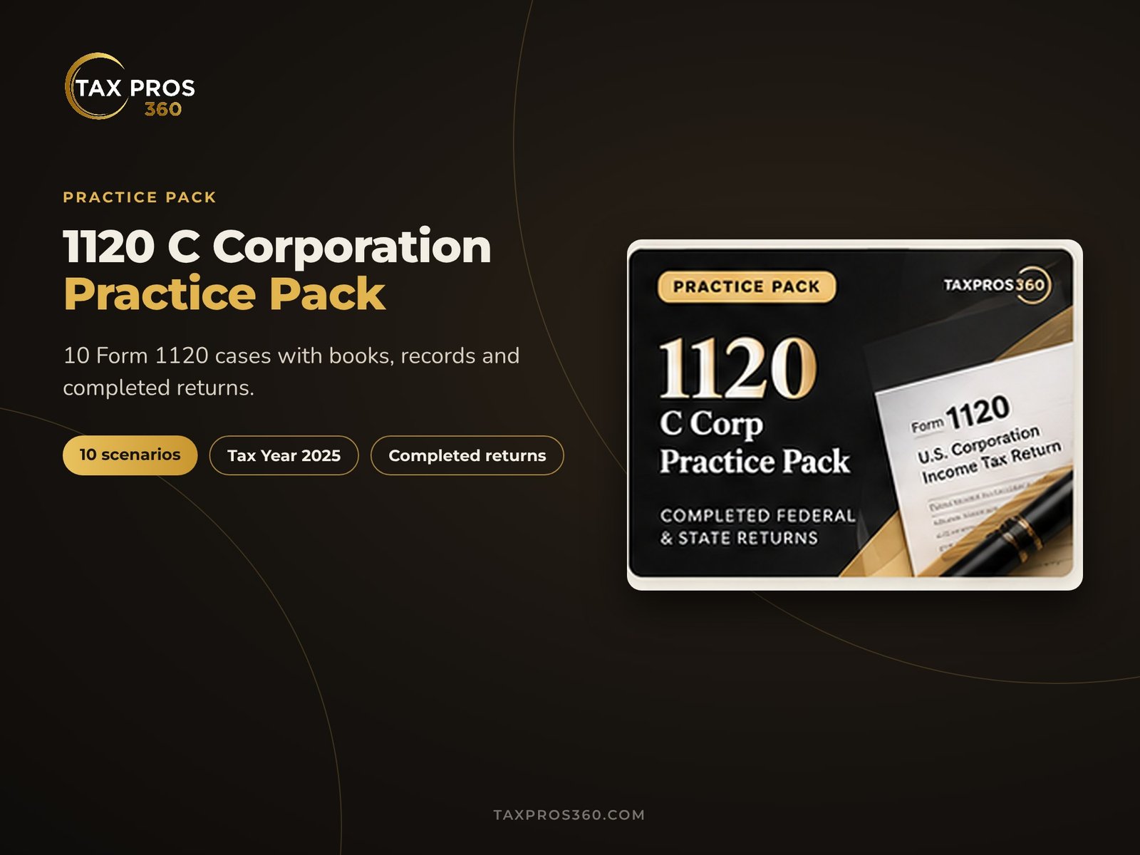 1120 C Corporation Practice cover