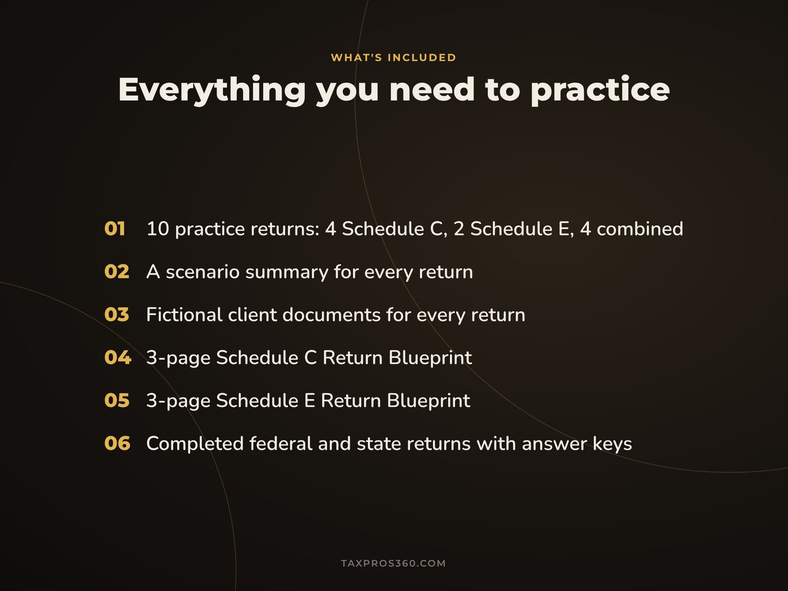 Advanced 1040 (Schedules C & E) Practice Pack - Image 2