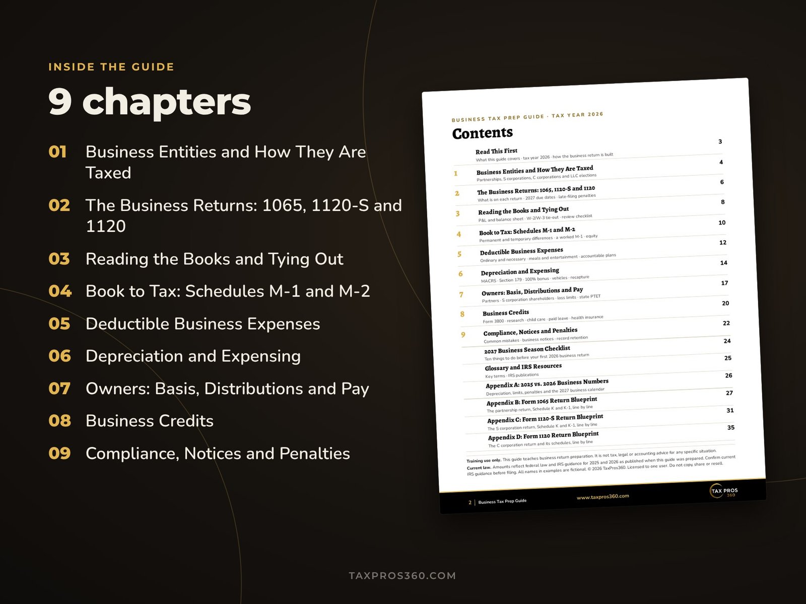 Business Tax Prep Guide 2026 — preview 3
