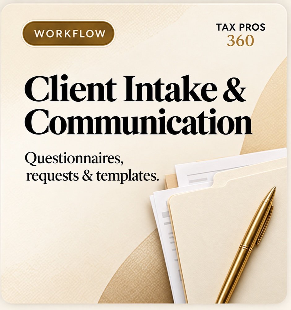 Client Intake & Communication cover