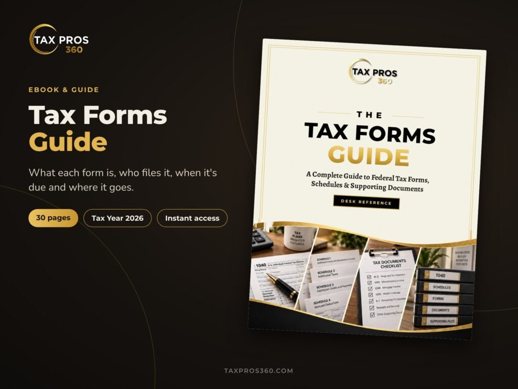 Tax Forms Guide 2026 — product overview
