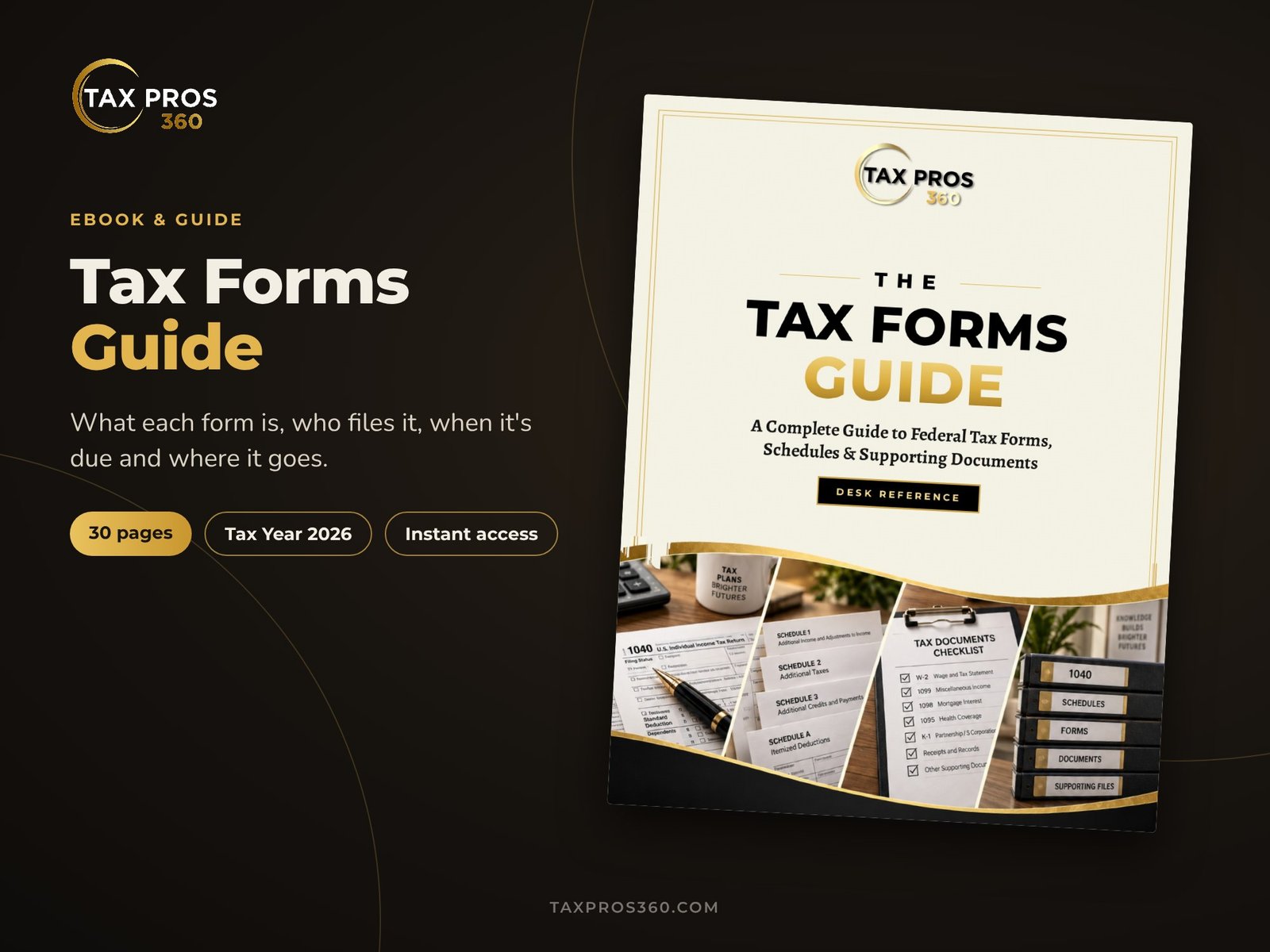 Tax Forms Guide 2026 cover